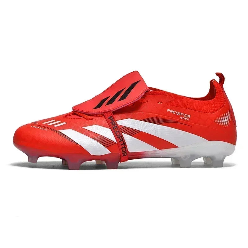 New Pogba/Bellingham Style Fold Over Tongue Soccer Cleats TF/FG Football Shoes