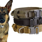 GOAT Heavy Duty Tactical Dog Collar With Handle/Durable Training Large Dogs German Shepherd Labrador Doberman The GoatFind 