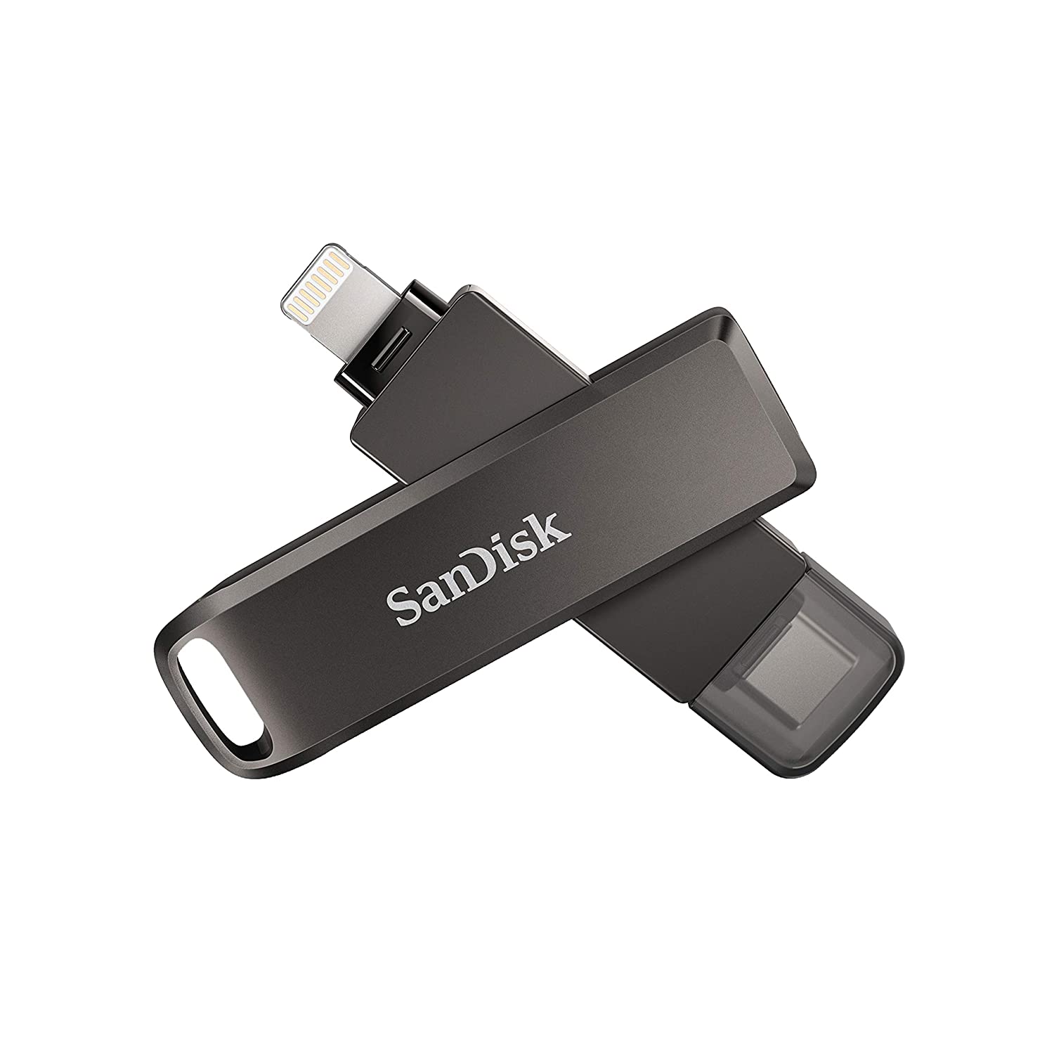 SanDisk iXpand Flash Drive Luxe for iPhone, Type-C Android Phone & Other Devices - FO2