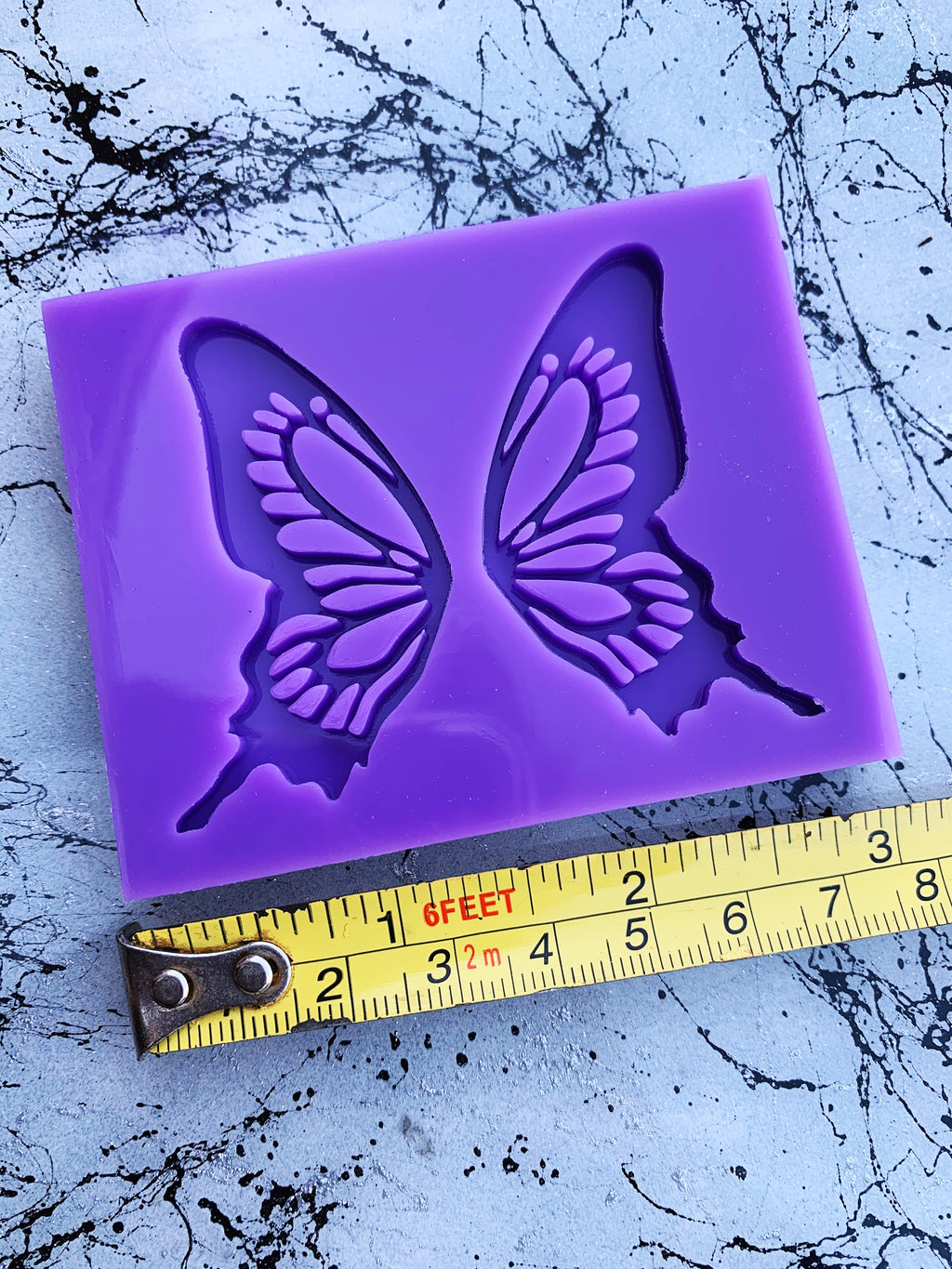 Large Moth and Butterfly Silicone Mold (2 Cavity), Big Filigree Insec, MiniatureSweet, Kawaii Resin Crafts, Decoden Cabochons Supplies