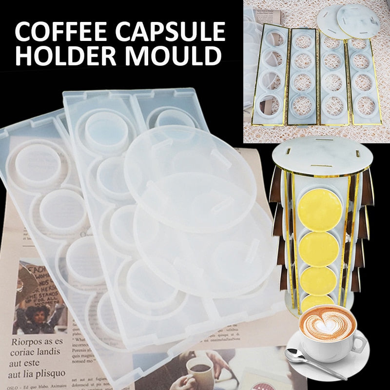 EXCLUSIVE Coffee Cup Line Art Resin Coaster Molds, Unique Mold – Phoenix