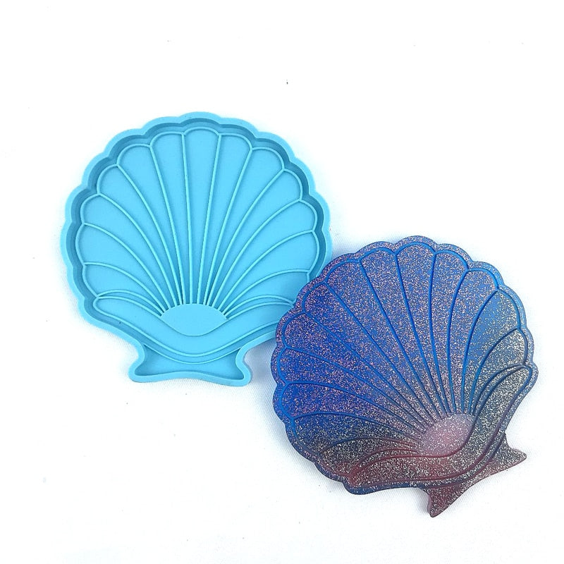 Seashell Trinket Dish Resin Mold, Unique Mold – Phoenix