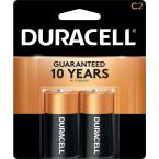 Duracell Brand C Alkaline Batteries (MN1400B2 1.5V) 2 Count  C 鹼性電池 2支裝