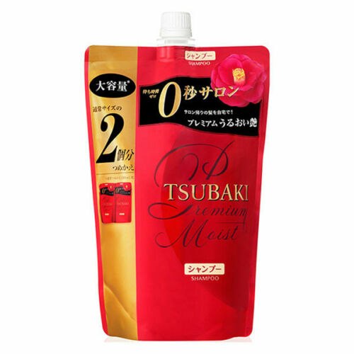 Shiseido Brand TSUBAKI Premium Moist Hiar Shampoo Refill 660ml 資生堂 TSUBAKI 高級保濕洗髮水補充裝