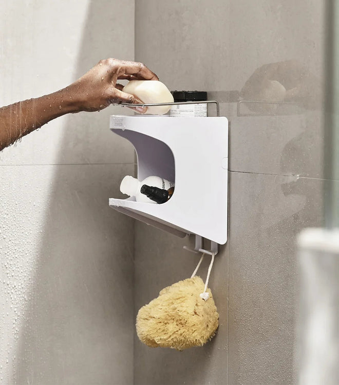 Porte-savon douche avec raclette lave-vitre Architect S+ Cosmic