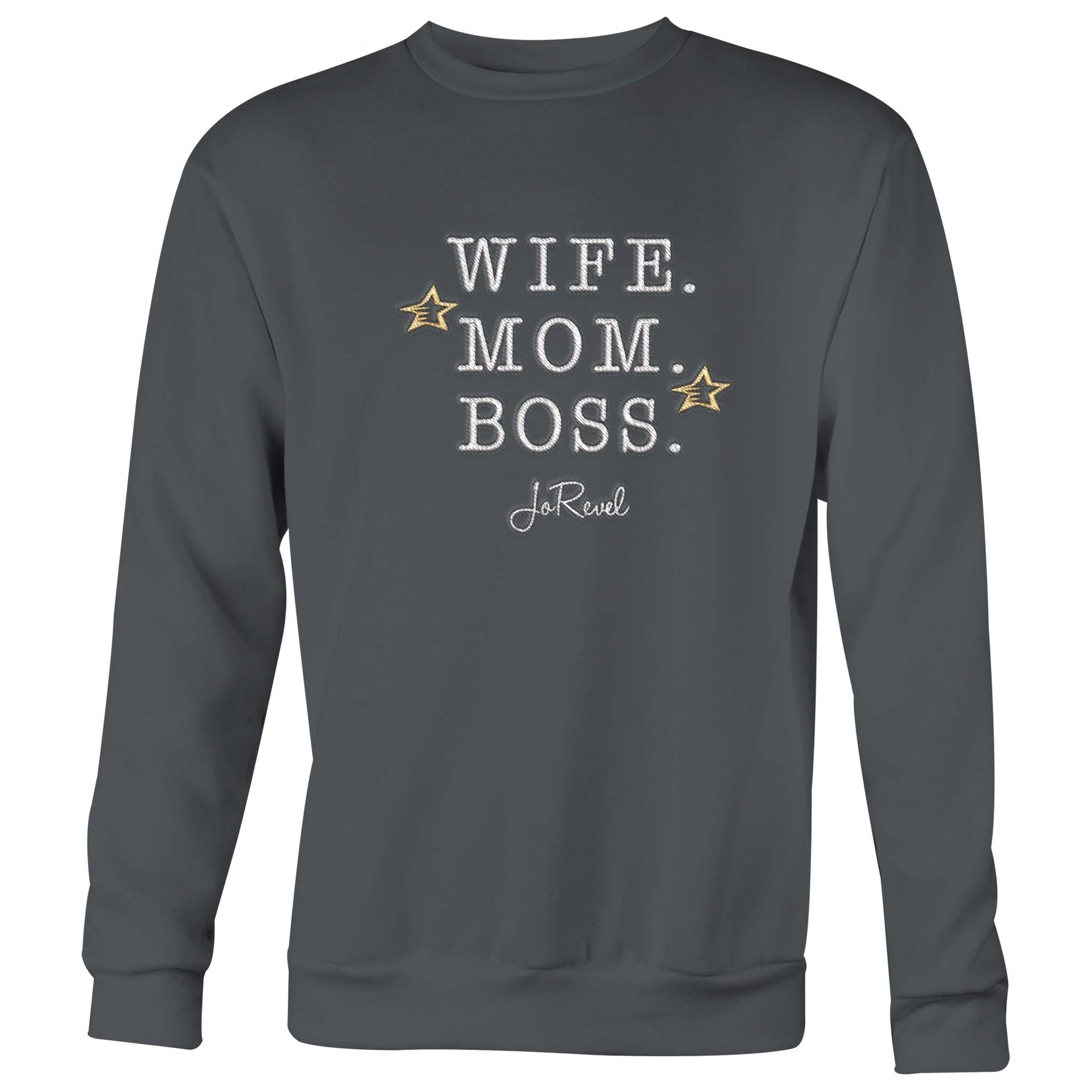 wife mom boss sweatshirt brooklyn