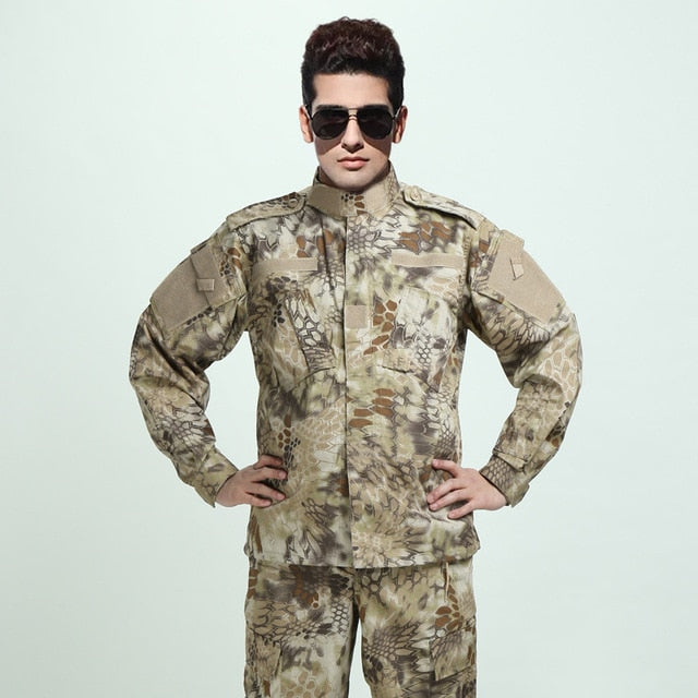 GERMAN ARMY WOODLAND CAMO Suit ACU BDU Military Camouflage Suit – Shero ...