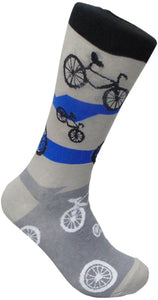 FineFit Man Cave Trouser Socks - One Size, Bicycles_2