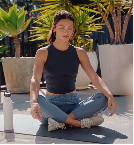 Woman doing yoga