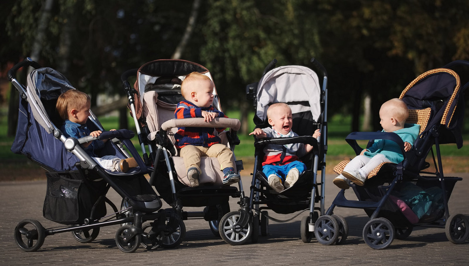 travelling with a pram