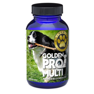 Golden Pro Multi-Probiotic and Multivitamin for Dogs