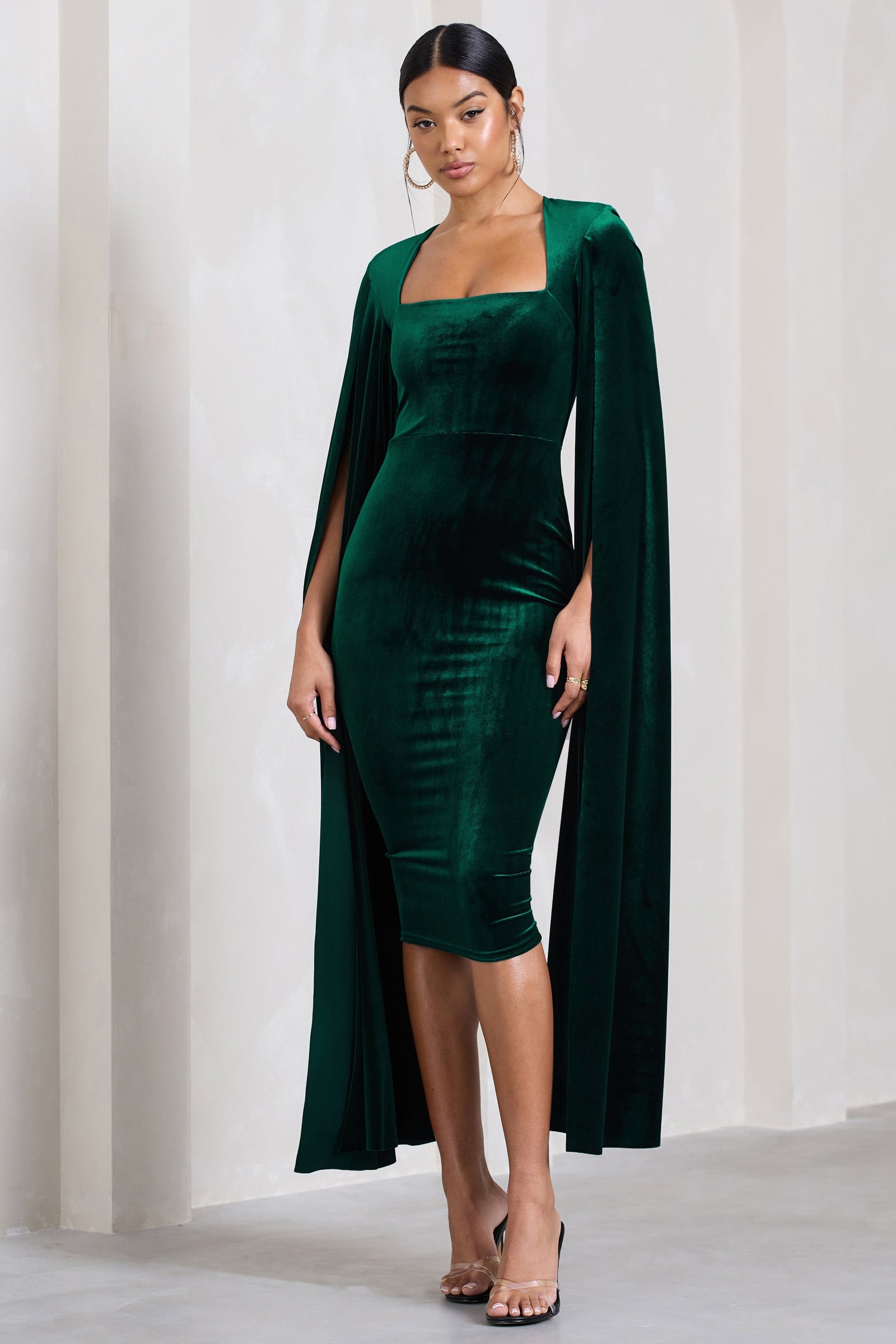 Romancing Olive Thigh Split Corset Strapless Maxi Dress – Club L London -  AUS