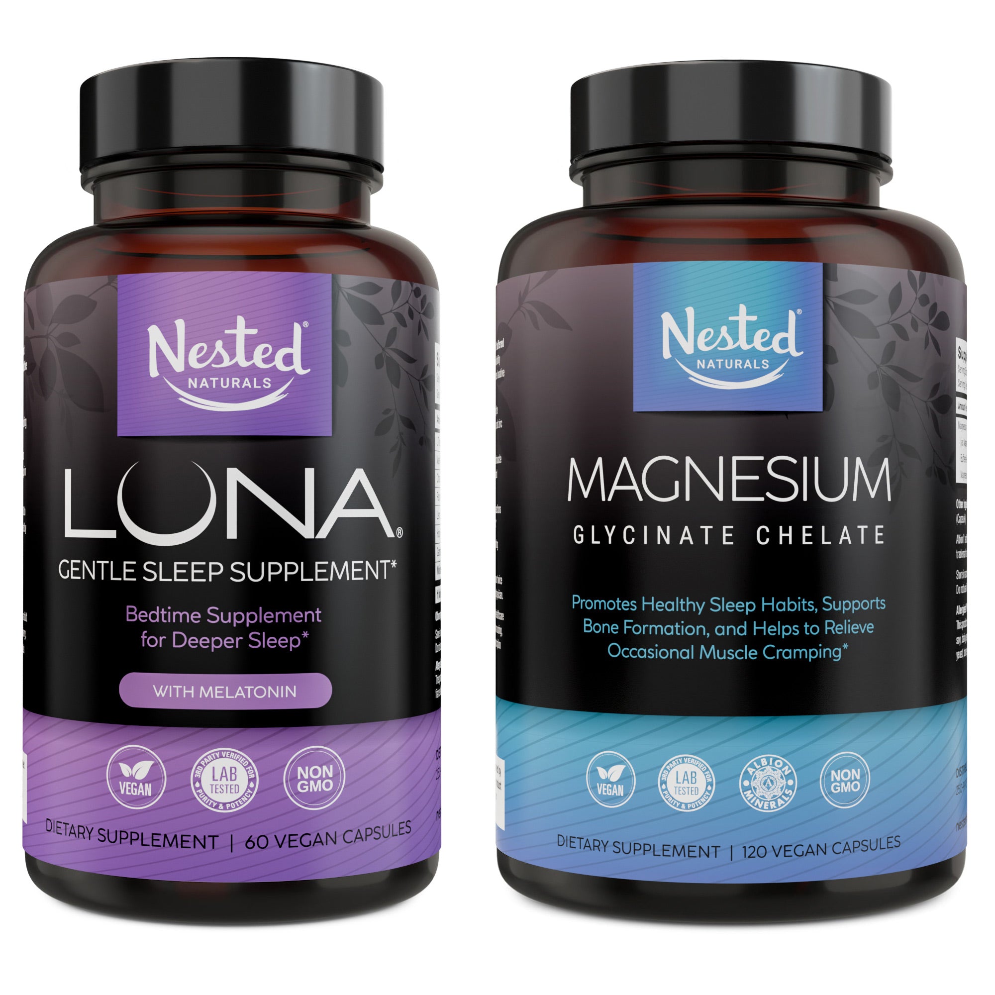 Magnesium Glycinate Supplement - Natural Sleep Aid, Melatonin Free