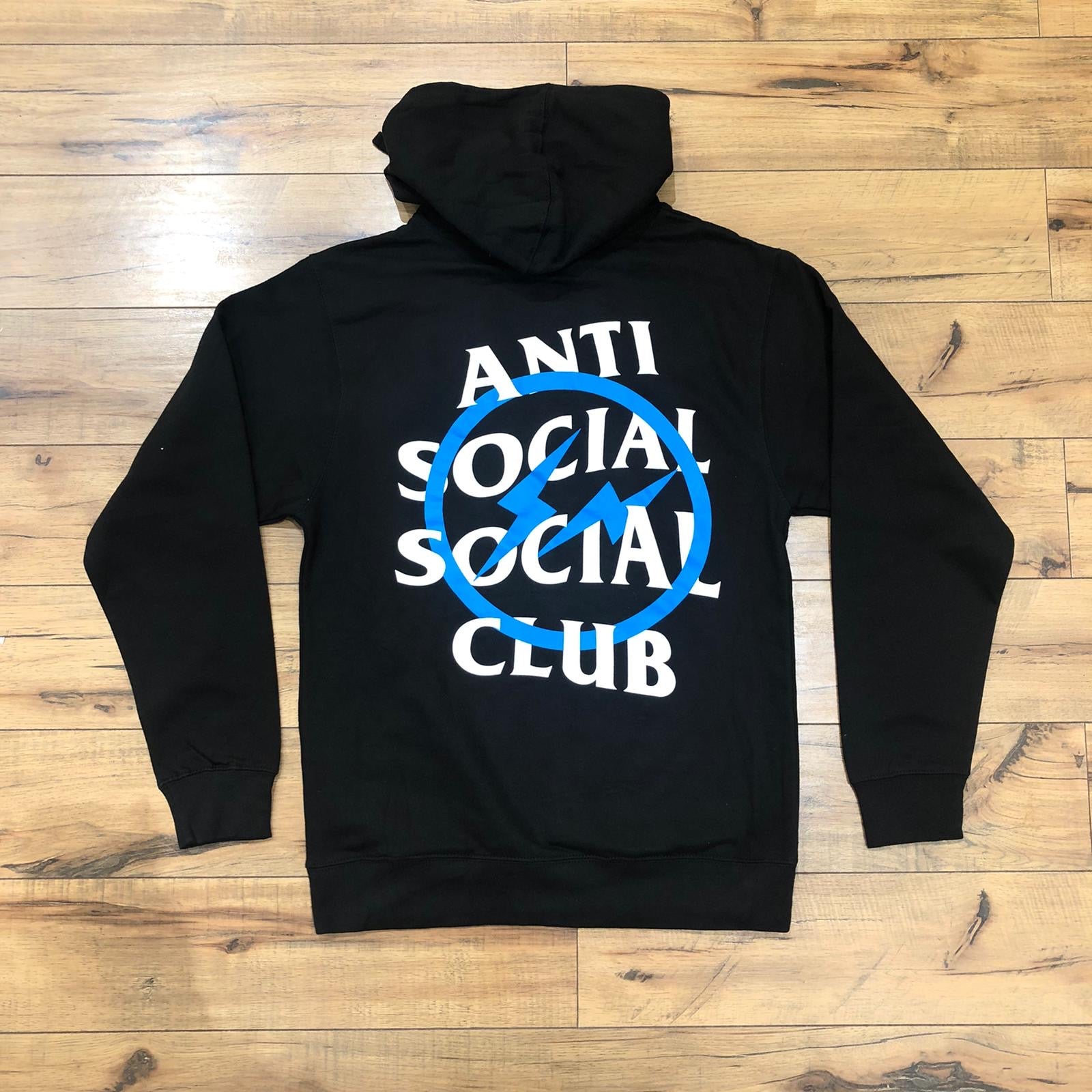 blue assc hoodie