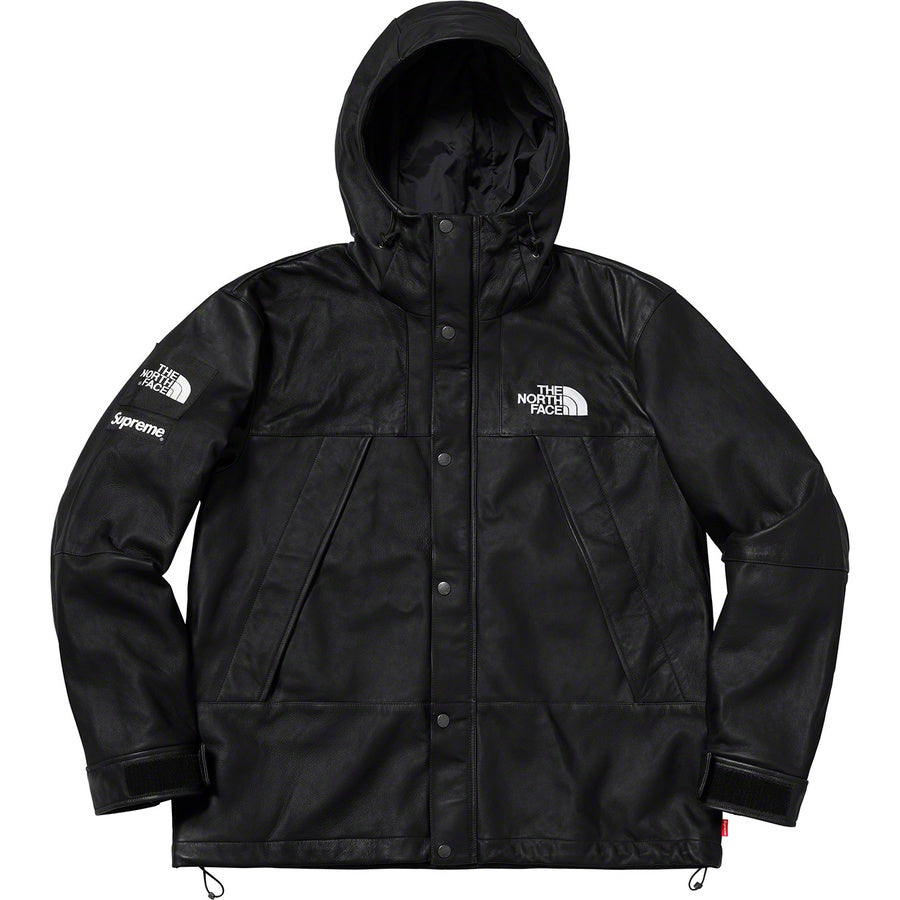 supreme north face leather