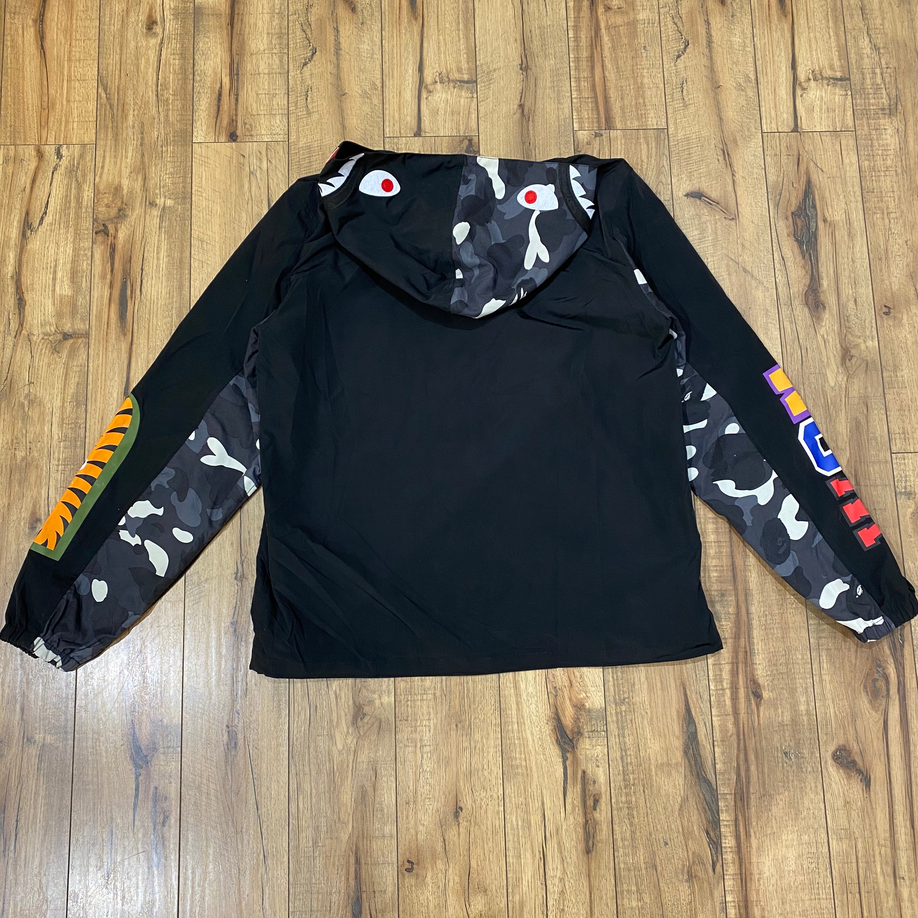 bape shark windbreaker