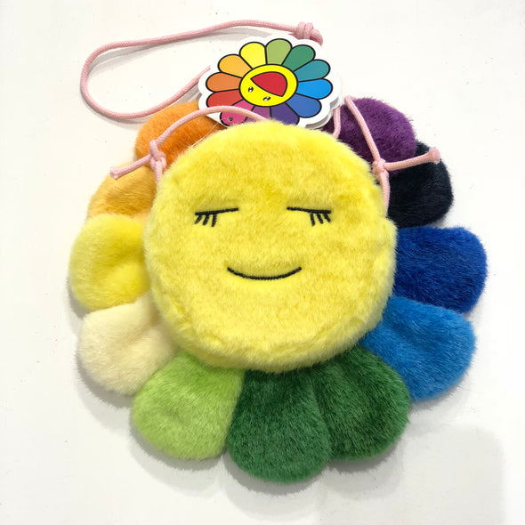 Takashi Murakami Plush Rainbow Flower Bag (Rainbow) – Superbored Clothing Ltd.