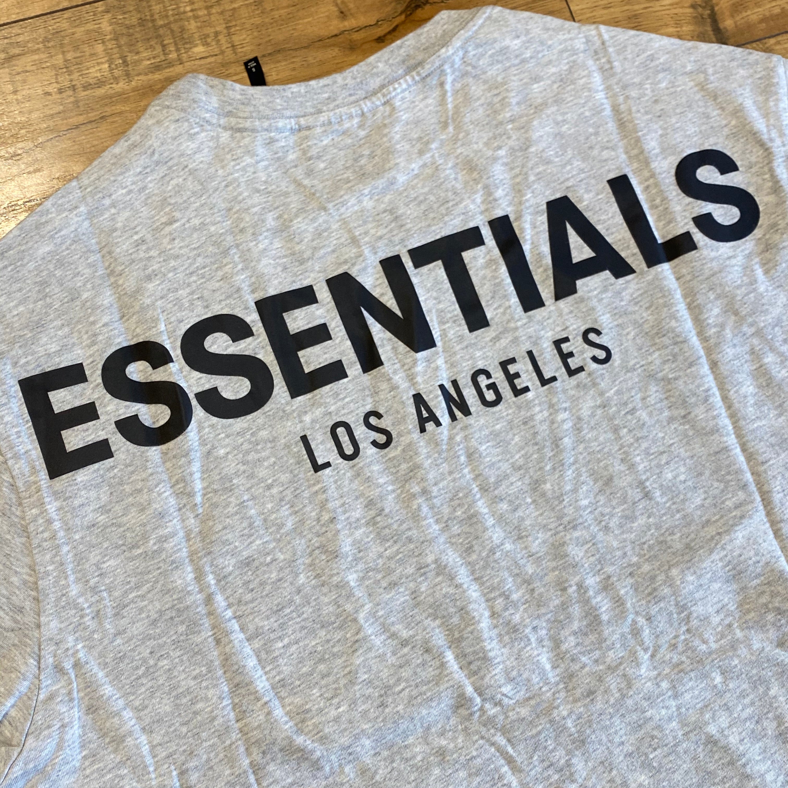fear of god essentials los angeles tee