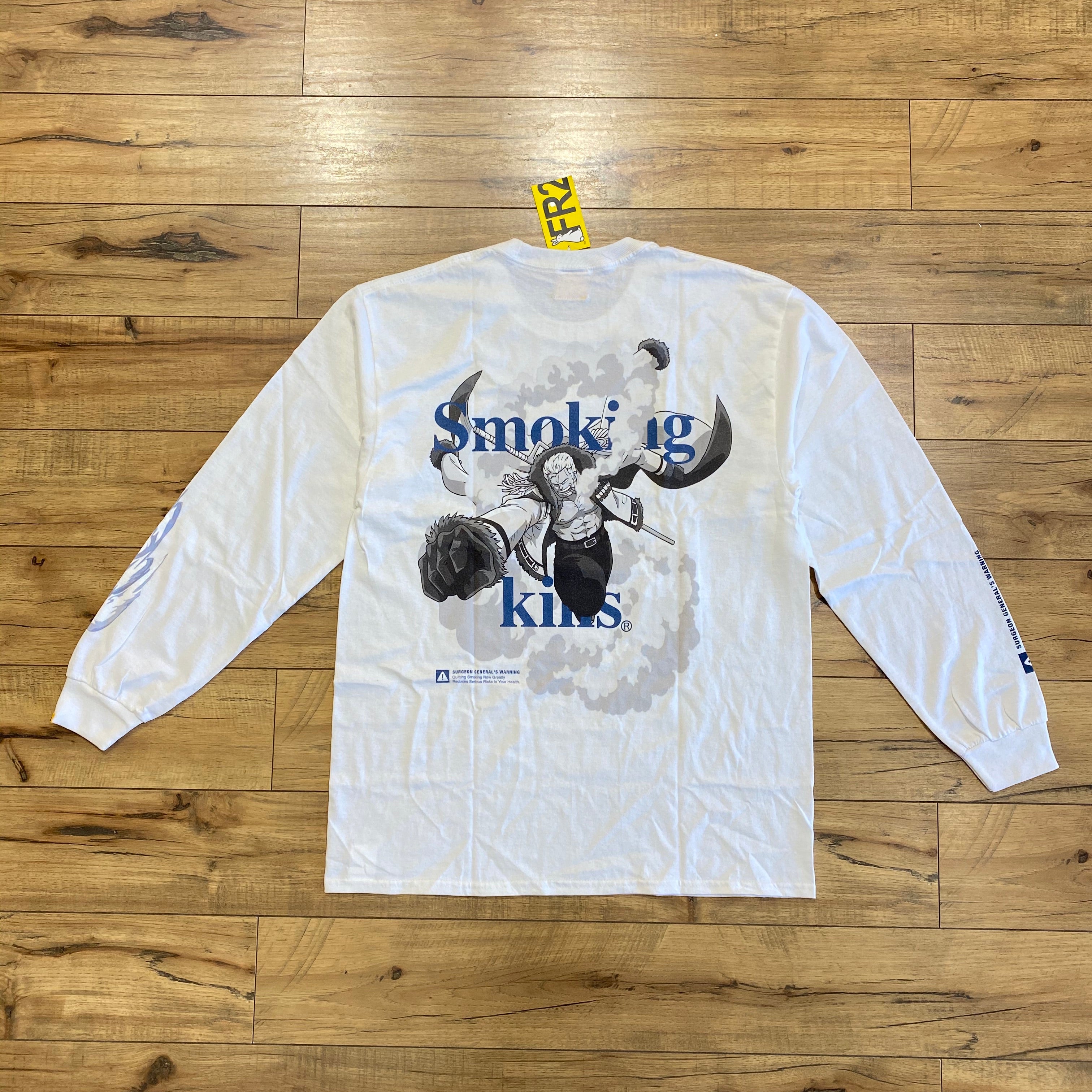 Fr2 X One Piece Action Smoker Long Sleeve T Shirt Superbored Clothing Ltd