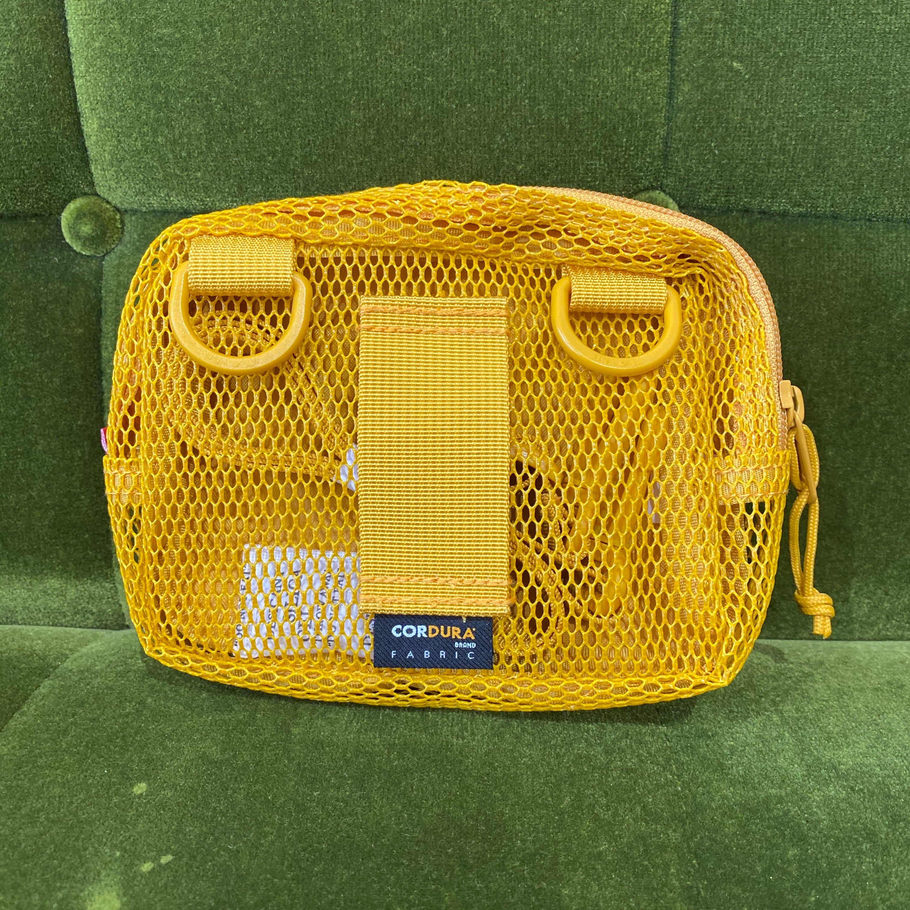 yellow supreme shoulder bag