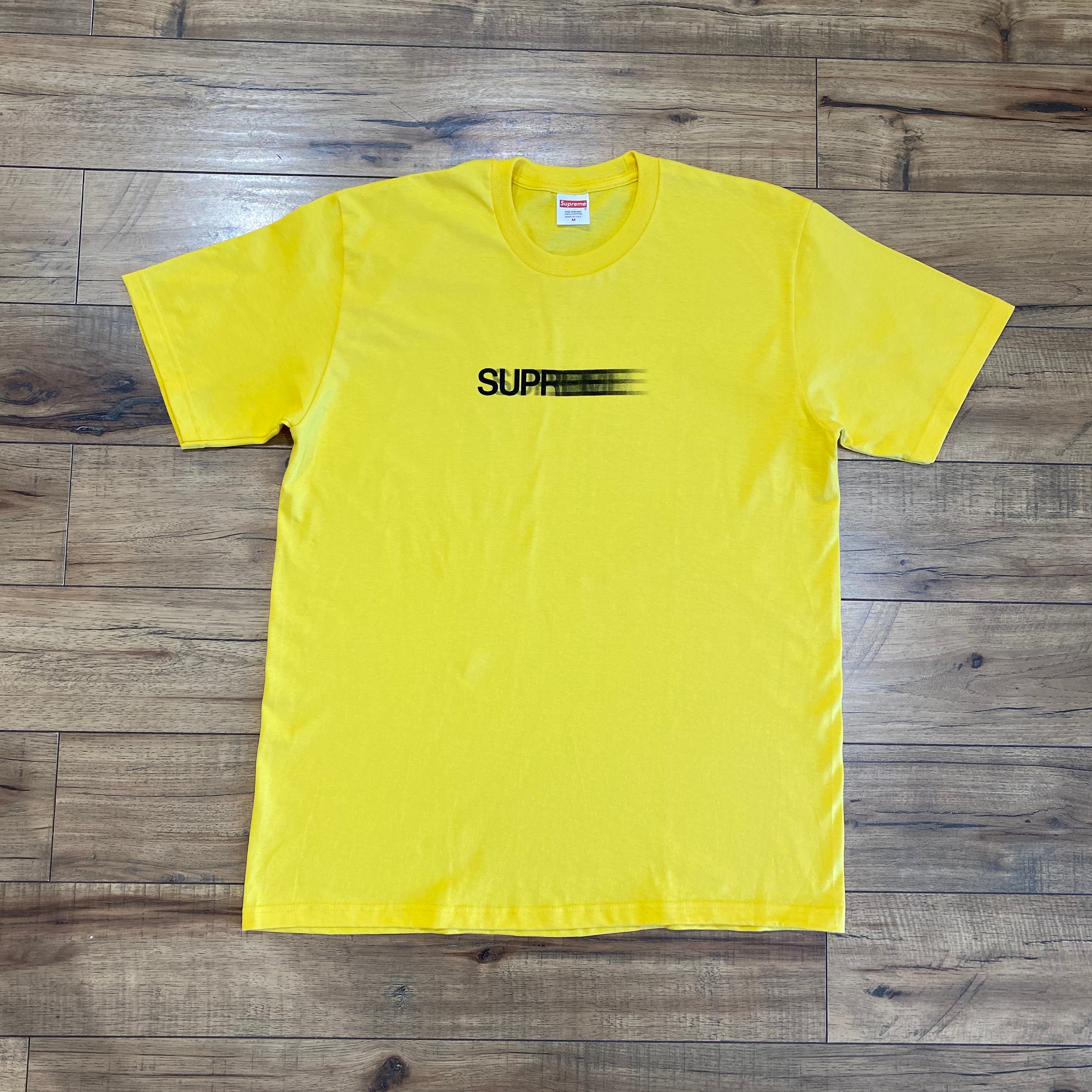 supreme shirt yellow