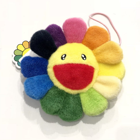 Takashi Murakami Plush Rainbow Flower Bag (Rainbow) – Superbored Clothing Ltd.