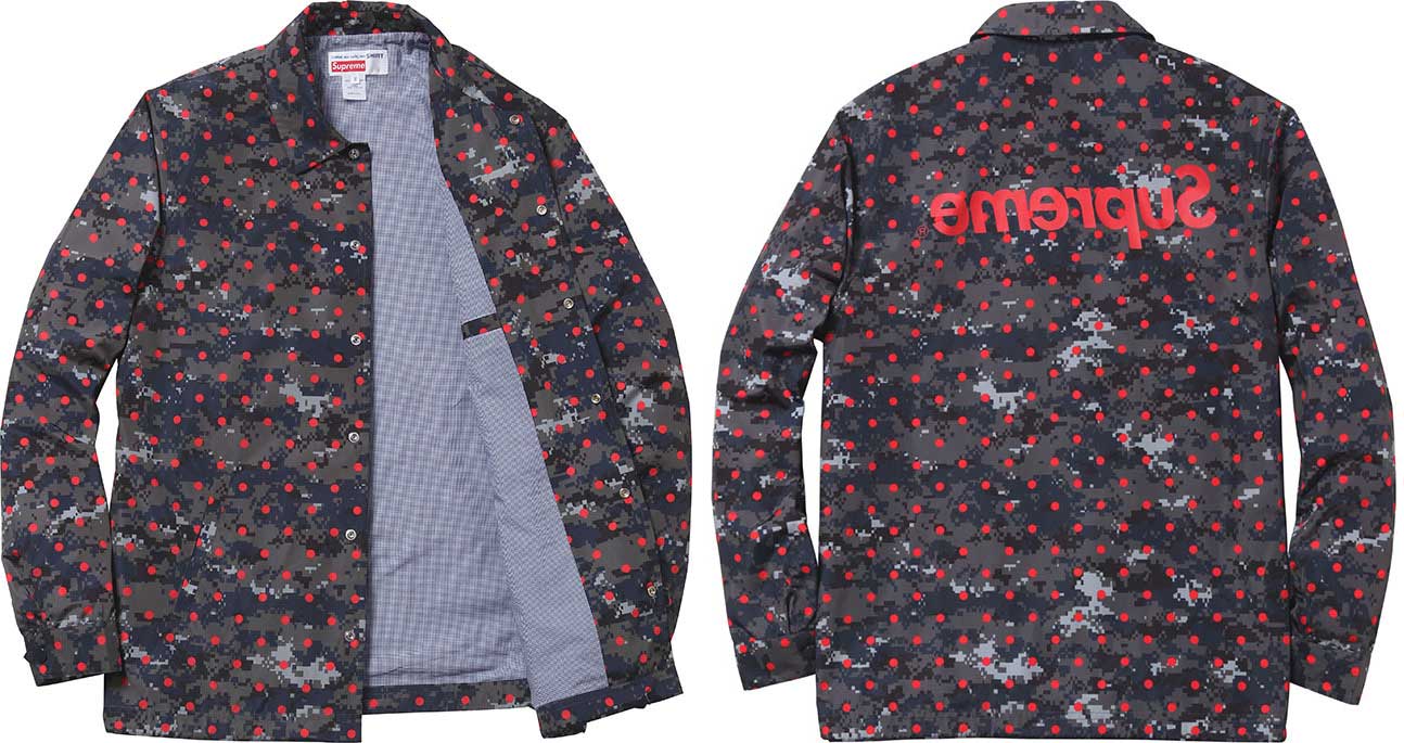 supreme cdg coach jacket