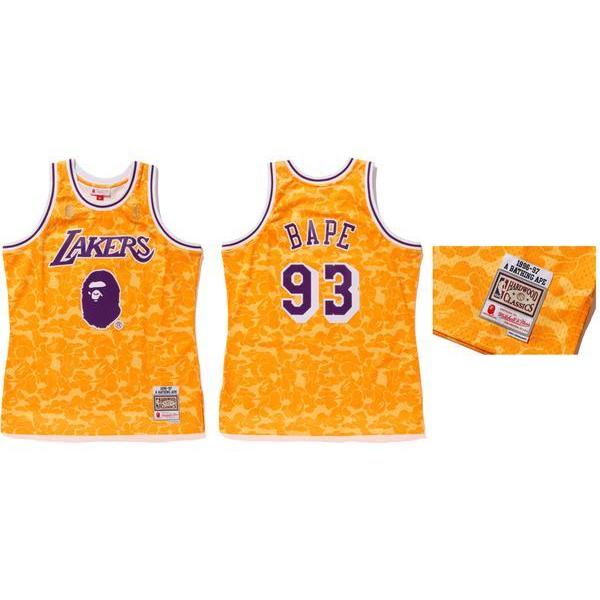 bape x lakers jersey