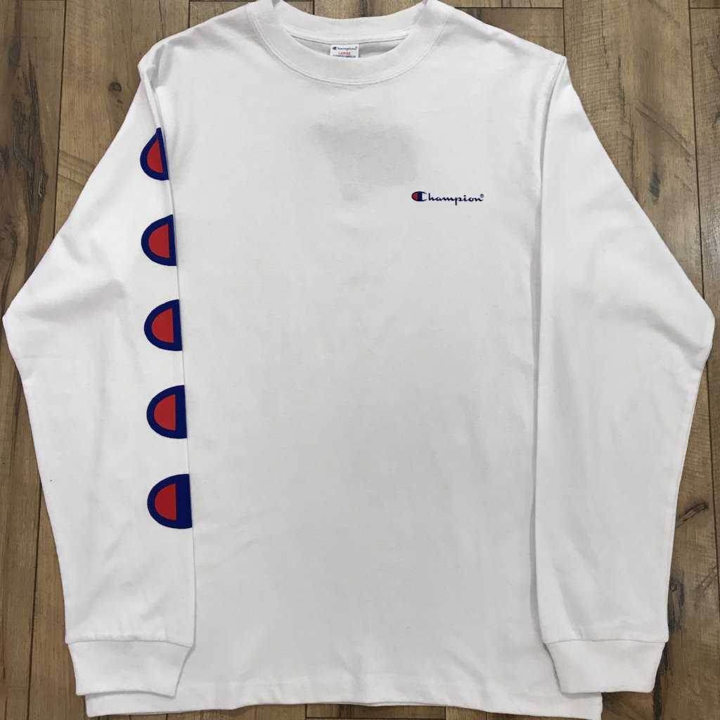 champion logo long sleeve