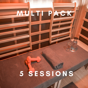 Infrared Sauna - 5 Session Pack