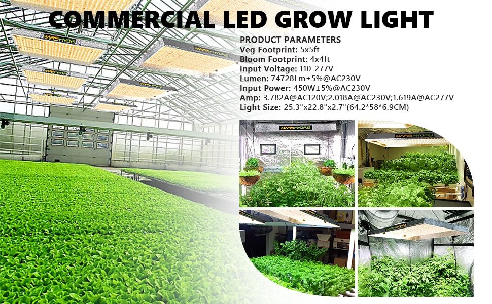 Commercial LED grow light