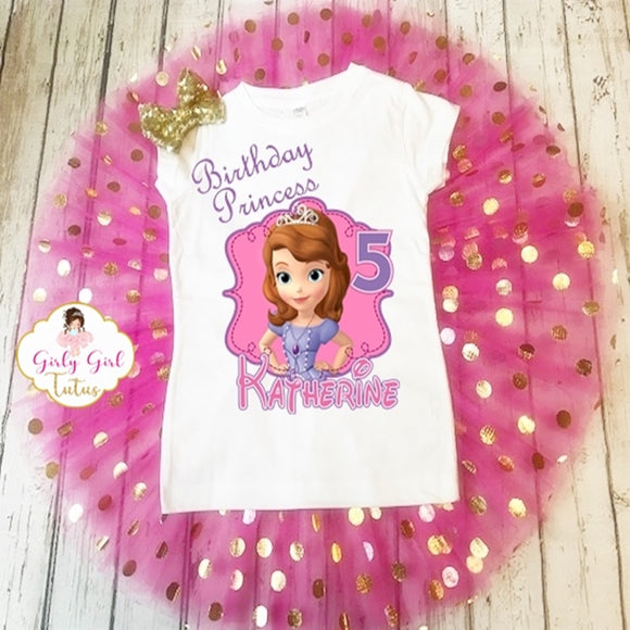 sofia the first 1st birthday outfit