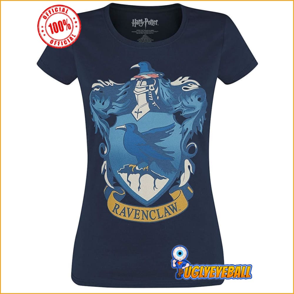 Download Ugly Eyeball - Harry Potter Ravenclaw Crest Ladies Slim ...