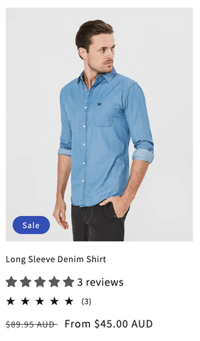 long sleeve denim shirt 