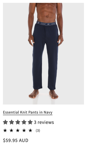 men’s knit pants