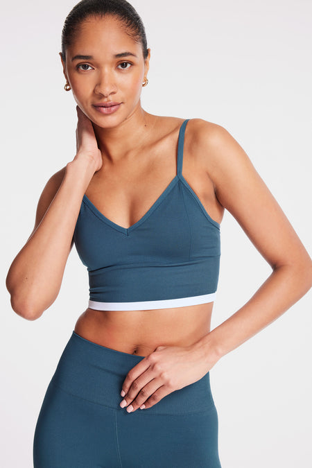 BlueNixie online Slip On Medium Impact Sports Bra Combo set of 2 Skin –  Blue Nixie