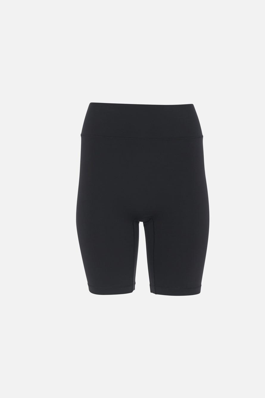 black biker short