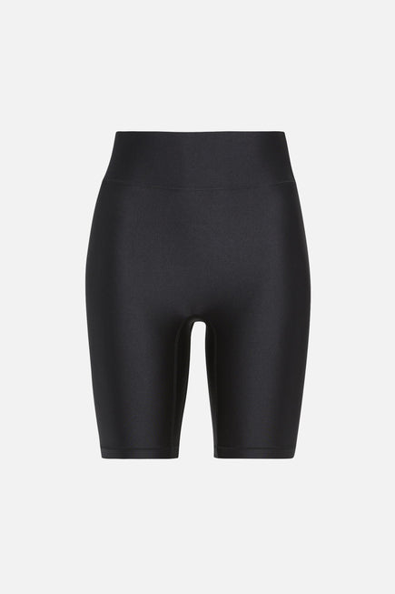 black biker short