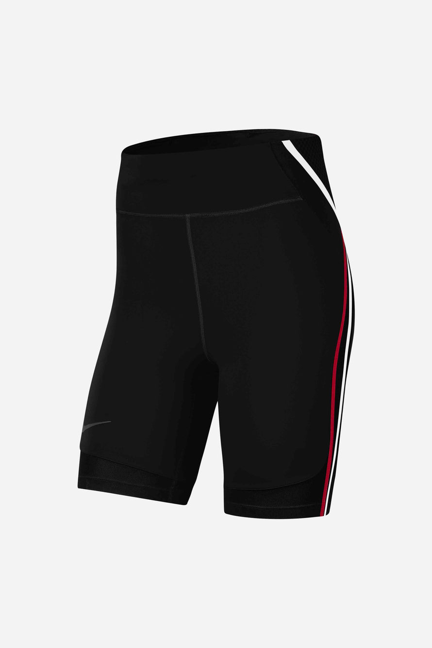 nike red biker shorts