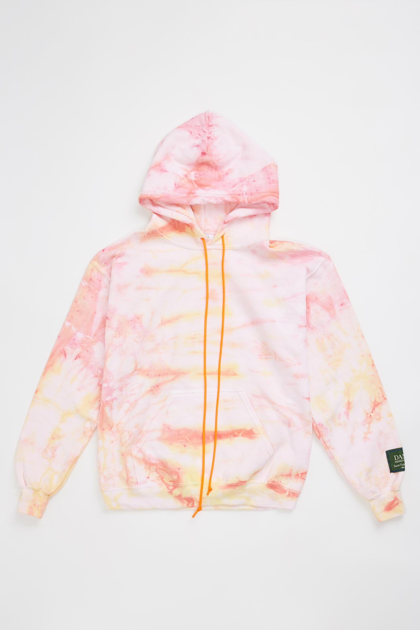 pink orange hoodie