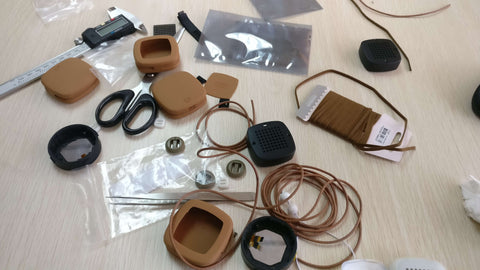 prototypes of various imagiCharm parts