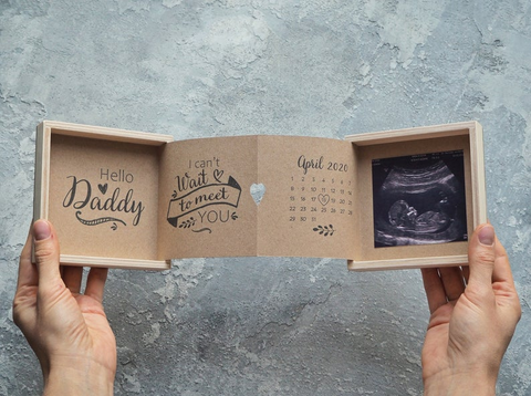 Pregnancy Announcement Keepsake Box