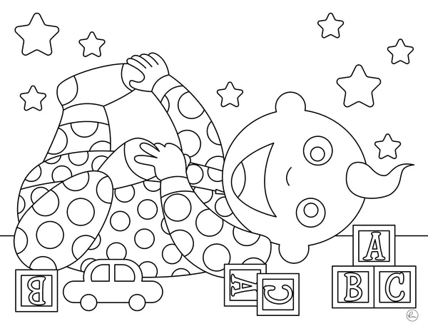 printable baby coloring pages