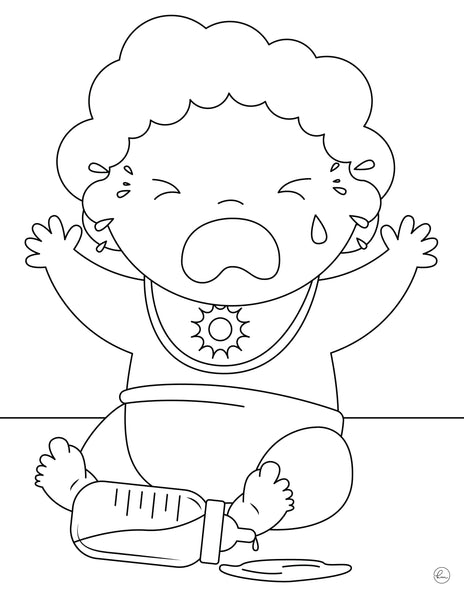 printable baby coloring pages