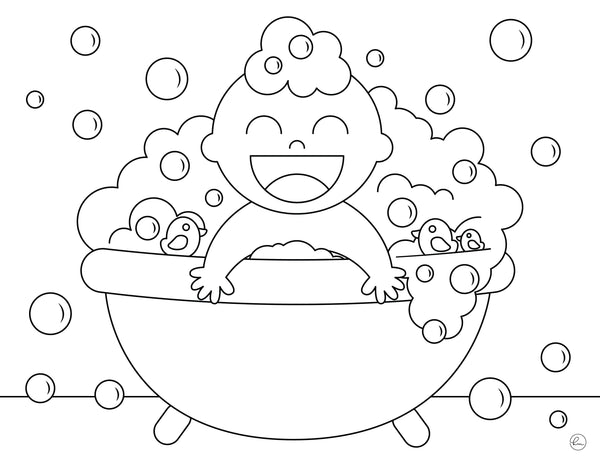 printable baby coloring pages