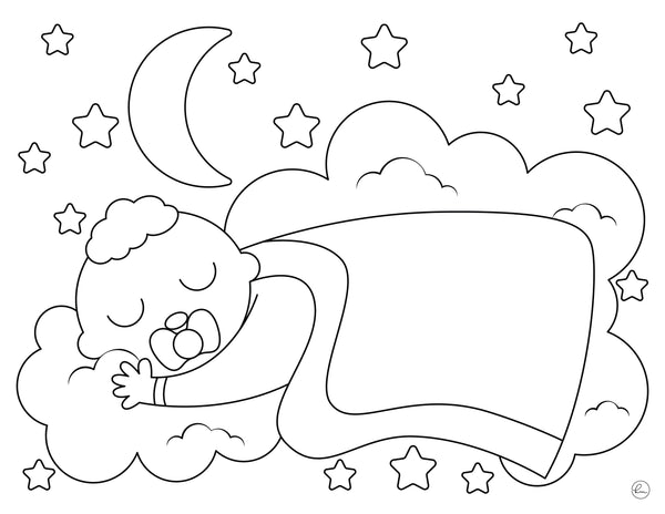 printable baby coloring pages