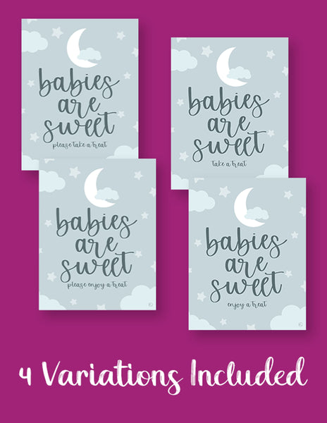 printable babies are sweet signs