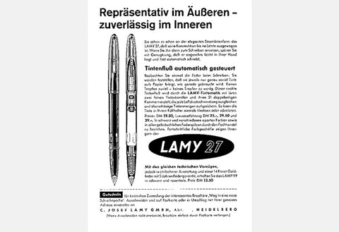 LAMY 27 fountain pen