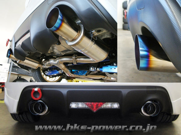 HKS Hi-Power SPEC-L II Catback Cup Series Single Exit Exhaust w 