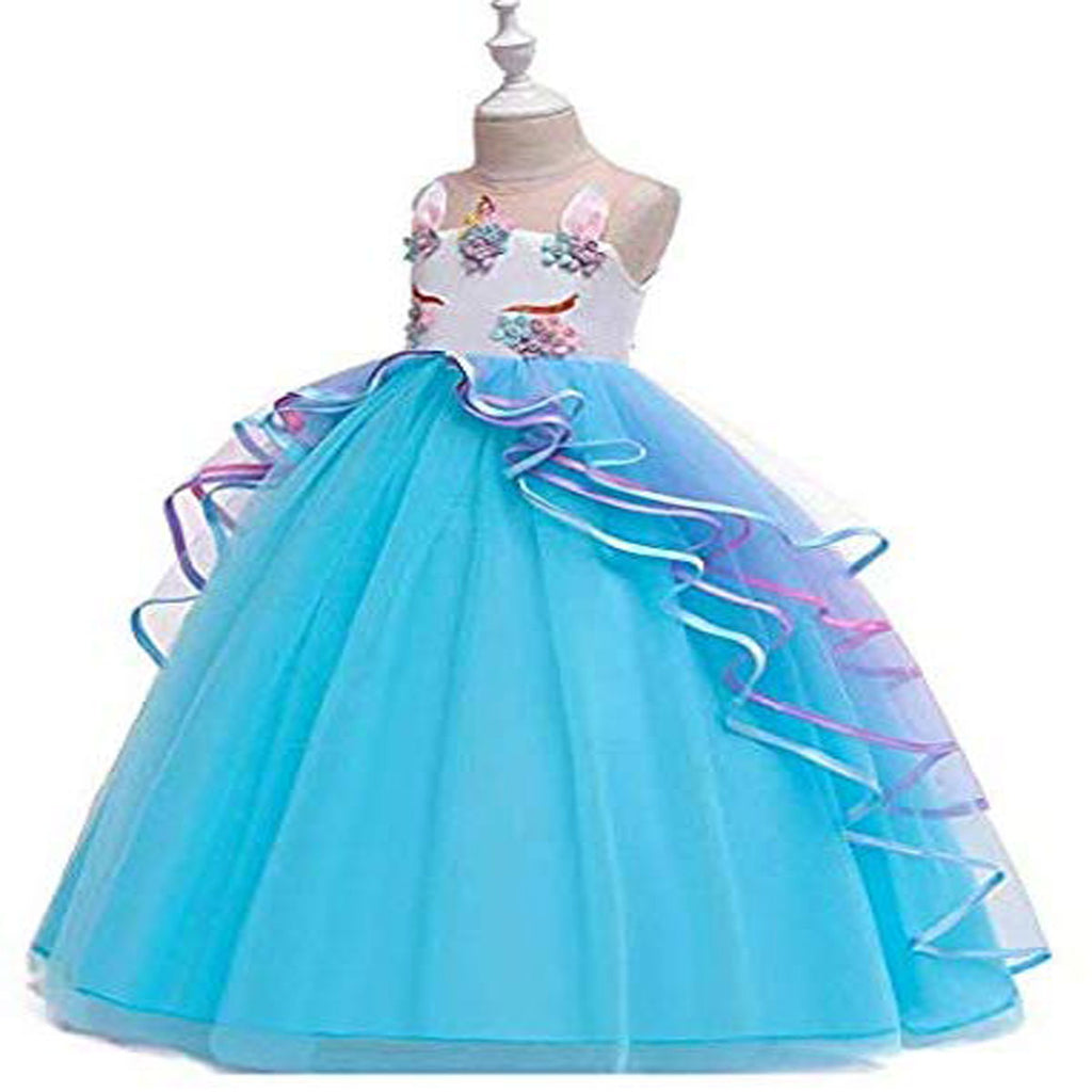 Buy Unicorn blue costume for Girls online at low price fast delivery ...